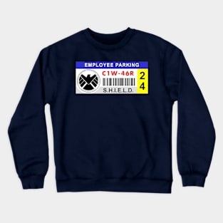 Super-Secret Organization Parking Permit Crewneck Sweatshirt